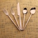  Fairfax PVD 5 Pc. Flatware Set