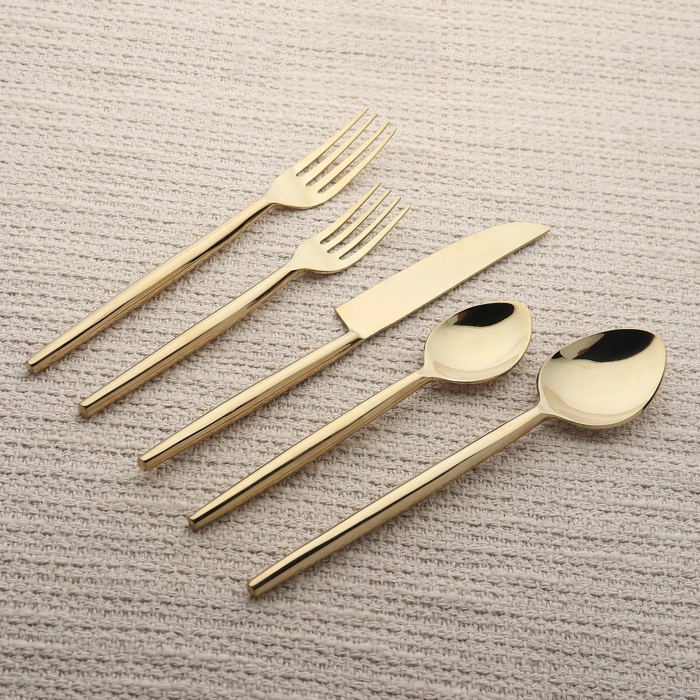 Brio PVD 5 Pc. Flatware Set