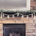  Candy Skull Wood Bead Garland with Interchangeable Seasonal Charms