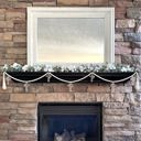  Cross Wood Bead Garland with Interchangeable Seasonal Charms