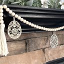  Easter Egg Wood Bead Garland with Interchangeable Seasonal Charms