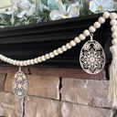  Easter Egg Wood Bead Garland with Interchangeable Seasonal Charms