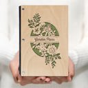  Personalized Garden Planning Wood Journal