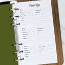  Personalized Garden Planning Wood Journal
