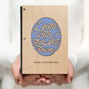  Personalized Wood Journal - "I Gotta Write that Sh*t Down"