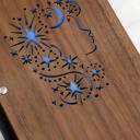  Personalized Wood Journal with Photo Sleeve - Dreams Design