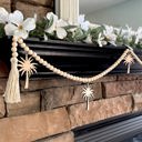  Palm Trees Wood Bead Garland with Interchangeable Seasonal Charms