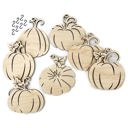 Charms Only Fall Pumpkins Wood Bead Garland with Interchangeable Seasonal Charms