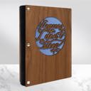  Personalized Wood Journal - "Reasons I Don't Sleep"
