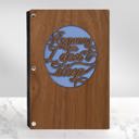  Personalized Wood Journal - "Reasons I Don't Sleep"