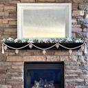  Shamrock Wood Bead Garland with Interchangeable Seasonal Charms