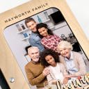  "Thanksgiving Recipes" Personalized Wood Recipe Book
