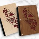  Personalized Wine Tasting Notes Wood Journal