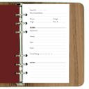  Personalized Wine Tasting Notes Wood Journal