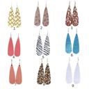  Leather Teardrop Earrings – Effortless Elegance for Every Occasion