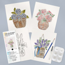  Flower Bouquet Watercolor Paint Kits | 12 Options