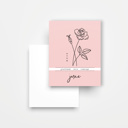  12 Birth Flower Note Cards + Envelopes | Floral Birthday Card Pack