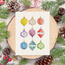  Christmas Watercolor Kit | Pre-Sketched Holiday Art Set for Paint Night