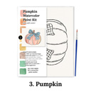  Fall Watercolor Paint Kits | 8X10" Just Add Water | 9 Options
