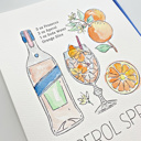  Aperol Spritz Cocktail Paint Kit | Just Add Water Art Set 