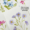  Alpine Wildflower Meadow | Painted Watercolor Art Print