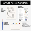  Bloody Mary Cocktail Paint Kit | Just Add Water Art Set 