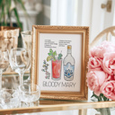  Bloody Mary Cocktail Paint Kit | Just Add Water Art Set 