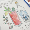  Bloody Mary Cocktail Paint Kit | Just Add Water Art Set 