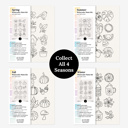  Spring Watercolor Paint Kit | All In One Art Gift Set | Just Add Water