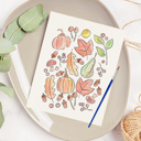  Fall Watercolor Paint Kits | 8X10" Just Add Water | 9 Options