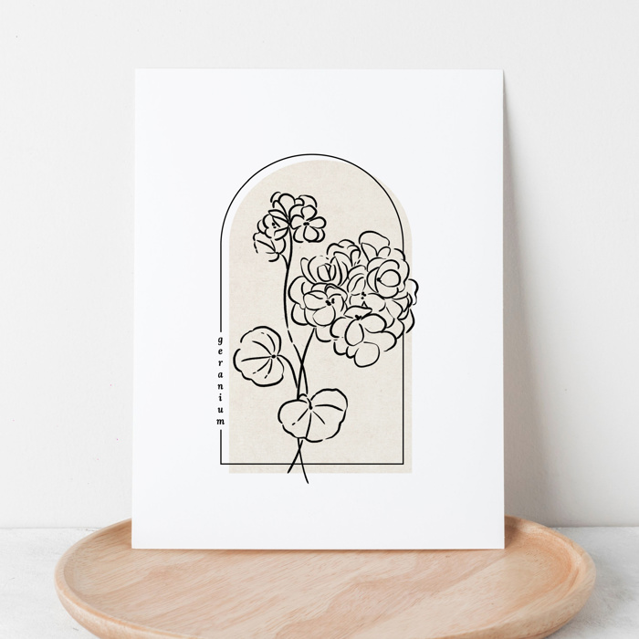 BOGO | Hand Illustrated Floral Prints | 42 Flower Options