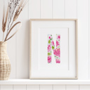 Peony Floral Monogram | Pick Your Letter