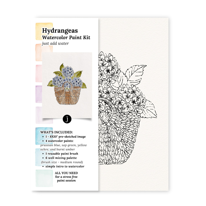 Flower Bouquet Watercolor Paint Kits | 12 Options