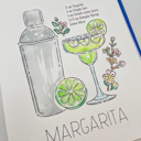  Margarita Cocktail Paint Kit | Just Add Water Art Set 
