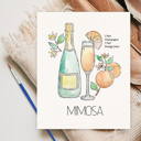  Mimosa Cocktail Paint Kit | Just Add Water Art Set 
