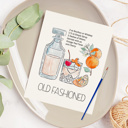  Old Fashioned Cocktail Paint Kit | Just Add Water Art Set 