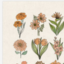  BOGO Flower Chart Prints | Hand Illustrated Floral Decor