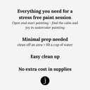  Birth Flower Watercolor Paint Kit | Just Add Water 