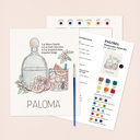  Paloma Cocktail Paint Kit | Just Add Water Art Set 
