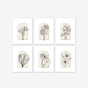  BOGO | Hand Illustrated Floral Prints | 42 Flower Options