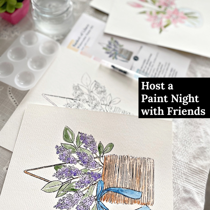 Flower Bouquet Watercolor Paint Kits | 12 Options