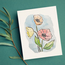  Poppy Floral Watercolor Paint Kit | All In One Art Set
