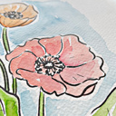  Poppy Floral Watercolor Paint Kit | All In One Art Set