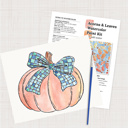  Fall Watercolor Paint Kits | 8X10" Just Add Water | 9 Options