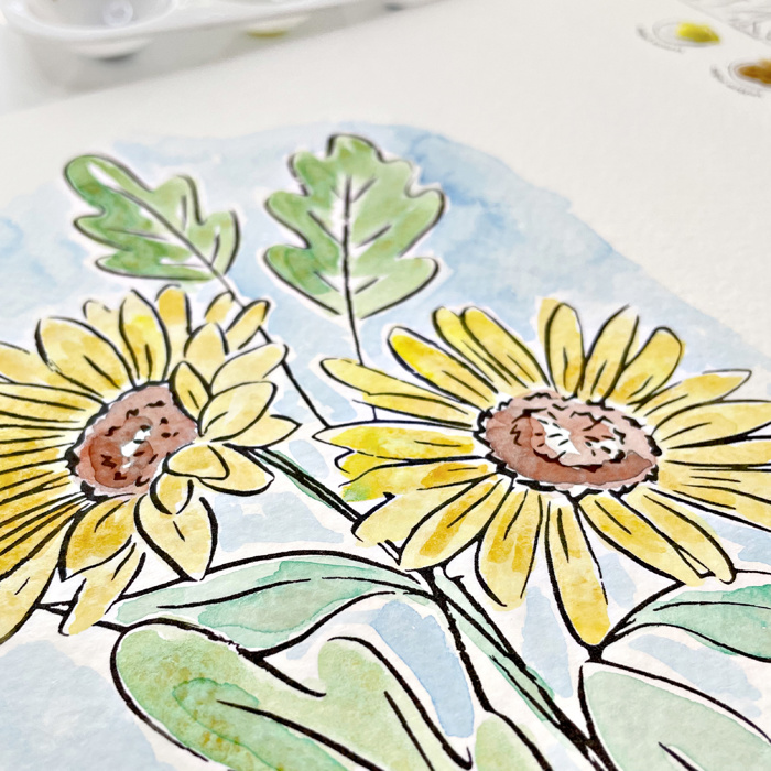 Fall Watercolor Paint Kits | 8X10" Just Add Water | 9 Options