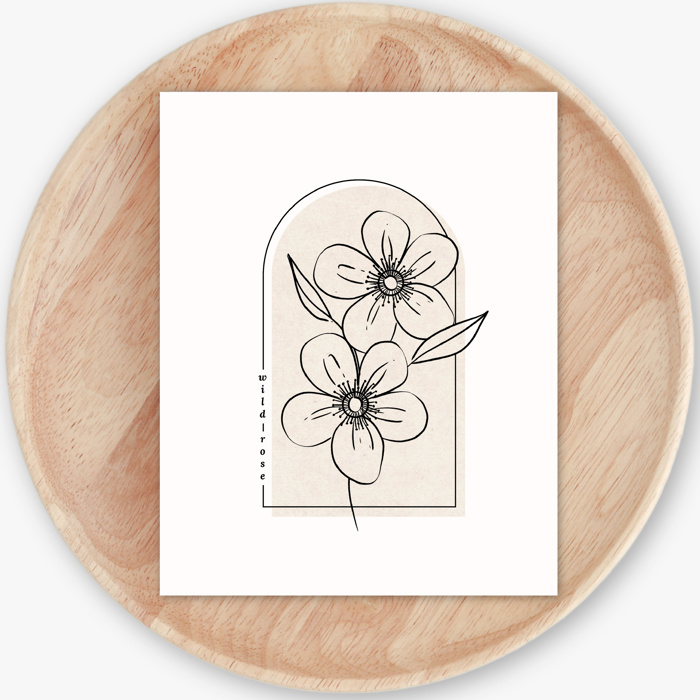 BOGO | Hand Illustrated Floral Prints | 42 Flower Options