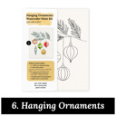  Christmas Watercolor Kit | Pre-Sketched Holiday Art Set for Paint Night