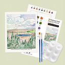  Yellowstone US National Park Watercolor Art Paint Kit | Just Add Water Art Kit