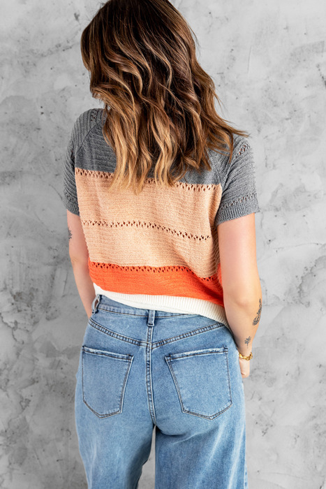 Beach Bonfire Knitted Top