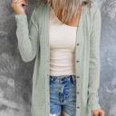  " Flash Deal" Open-Front Buttons Cardigan | 3 Colors |